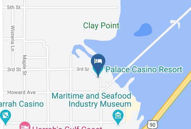 Harrison - Palace Casino Resort Maps