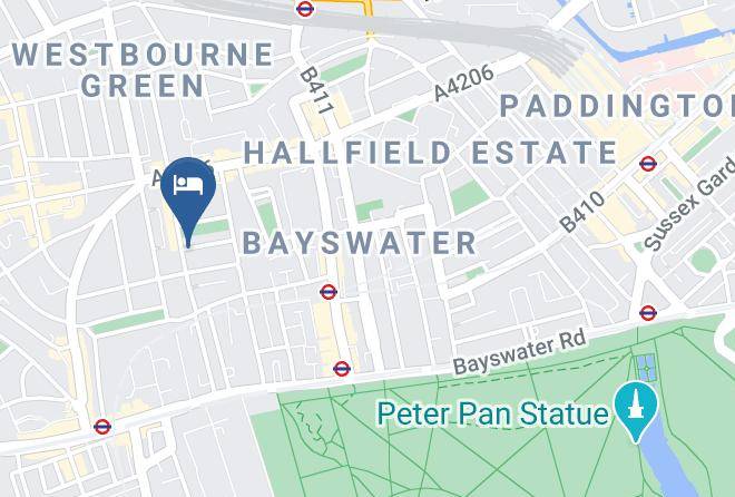 London - Palace Court Hotel Maps