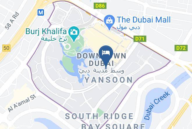Dubai - Address Downtown Maps