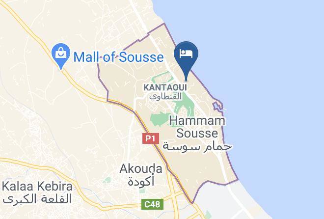 Tunisia - Palace El Hana 4 Maps