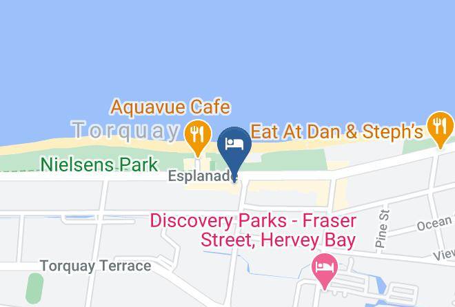 Fraser Coast - Torquay Hotel Hervey Bay Maps