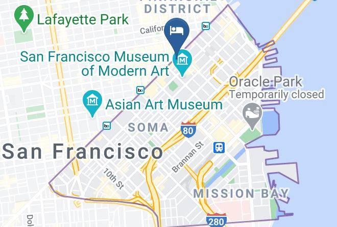 San Francisco - Palace Hotel A Luxury Collection Hotel San Francisco Maps