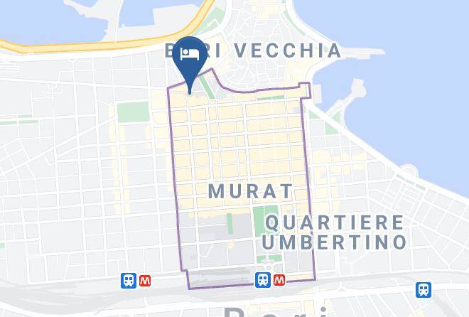 Palace Hotel Bari Map