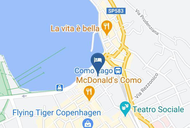 Como - Palace Hotel Maps