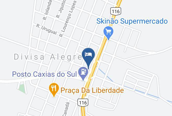 Divisa Alegre - Palace Hotel Maps