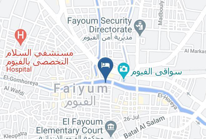 El Faiyum - Palace Hotel Maps