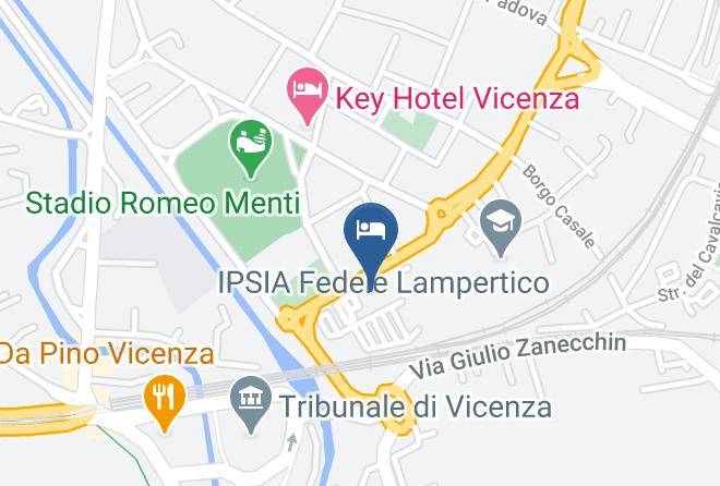 Vicenza - Palace Hotel La Conchiglia D'oro Maps