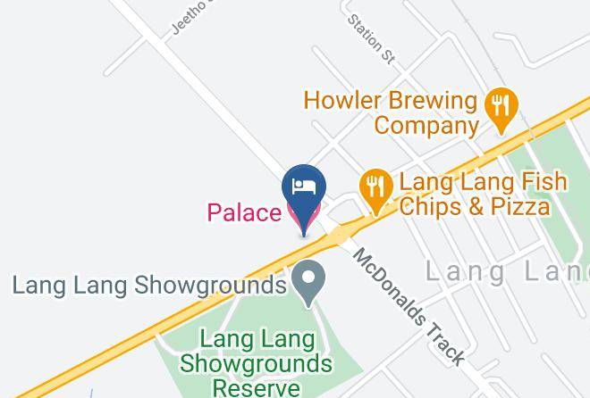 Cardinia - Palace Hotel Maps