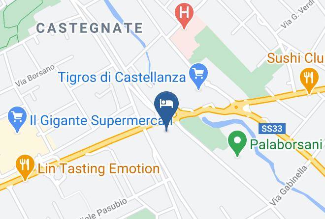 Milan - Palace Hotel Legnano Maps