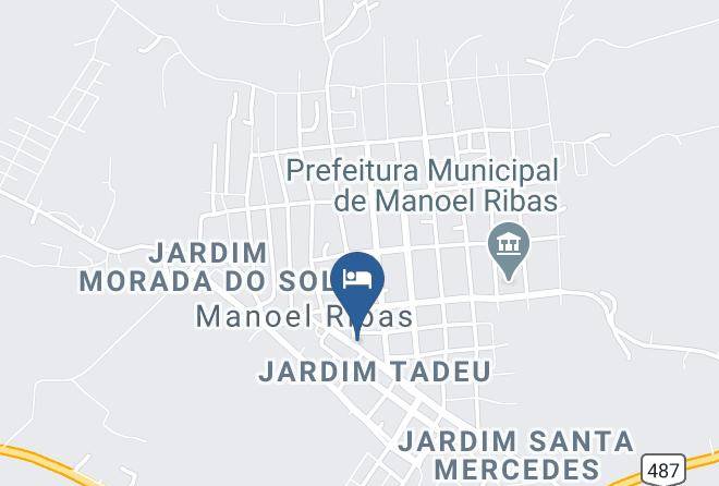 Palace Hotel Manoel Ribas Map