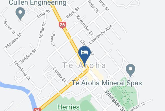 Matamata Piako - Palace Hotel Maps