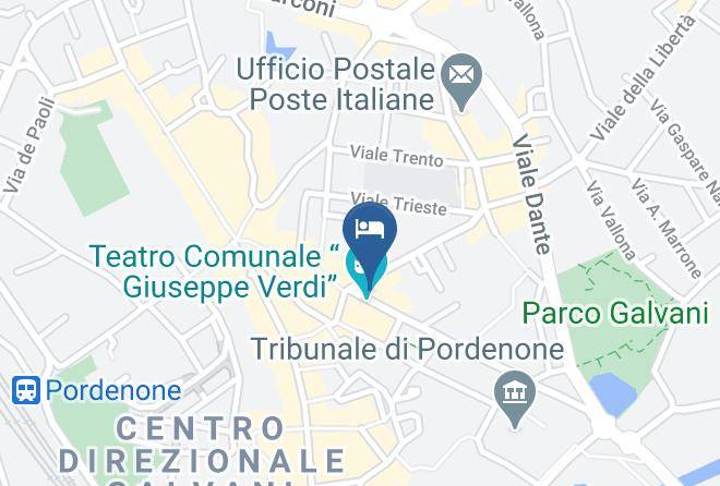 Palace Hotel Moderno Map