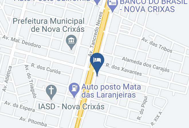 Nova Crixas - Palace Hotel Maps