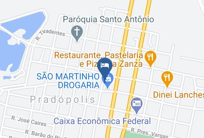 Pradopolis - Palace Hotel Pradopolis Maps