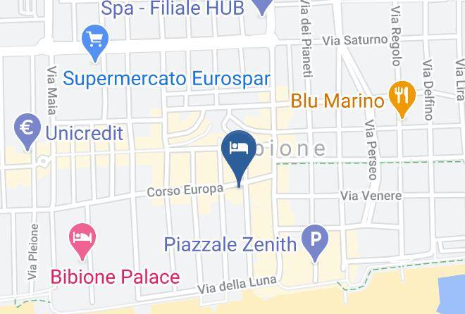 Venice - Palace Hotel Regina Maps