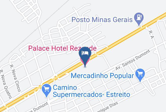 Palace Hotel Rezende Map