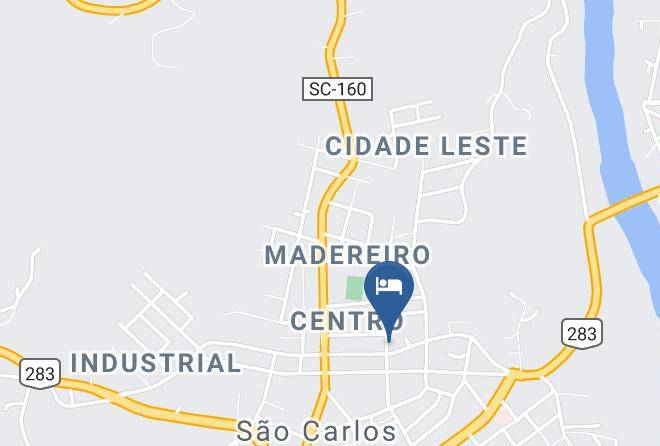 Sao Carlos - Palace Hotel Maps