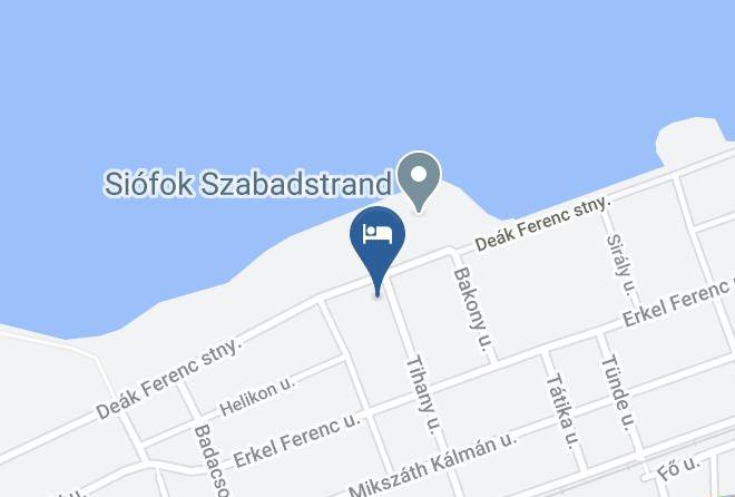 Siofok - Palace Hotel Maps