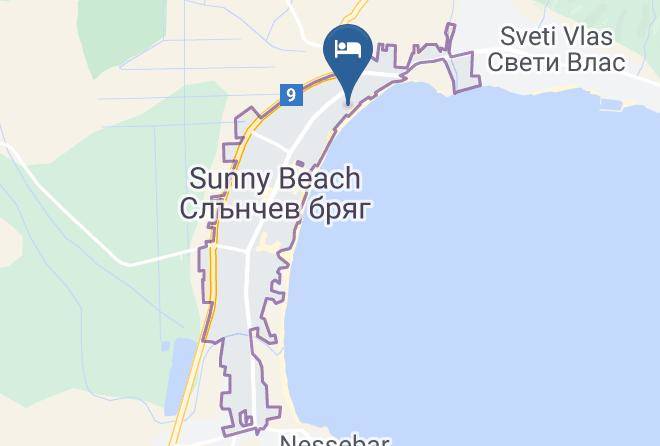 Nesebar - Palace Hotel Sunny Beach Maps