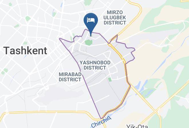 Tashkent - Palace Hotel Tashkent Maps