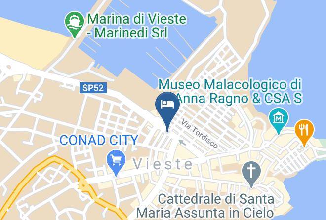 Foggia - Albergo Palace Hotel Vieste Maps