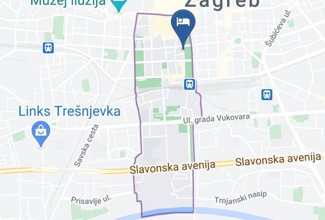 Zagreb - Palace Hotel Zagreb Maps
