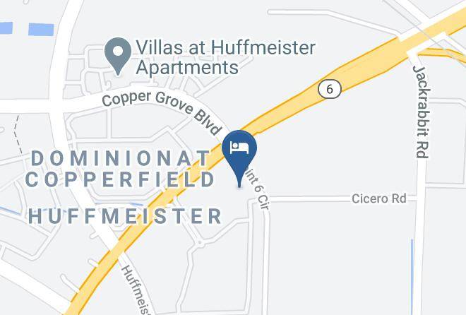 Harris - Palace Inn 290 & Hwy 6 Maps