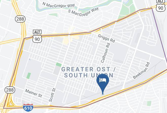Harris - Palace Inn 610 & Mlk Maps