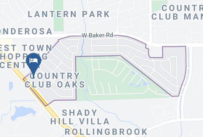 Harris - Palace Inn Baytown @ Tx 330 Spur & Rollingbrook Maps