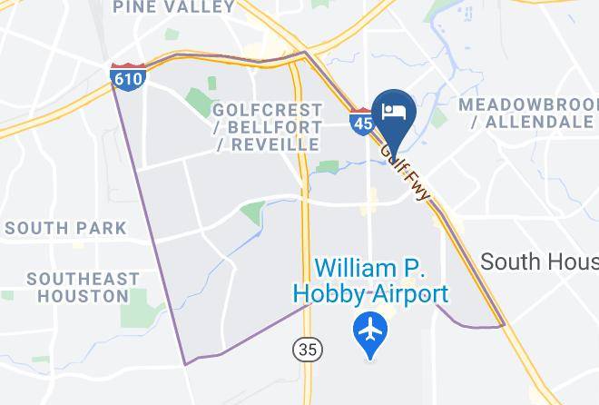 Harris - Palace Inn I 45 & Bellfort Maps