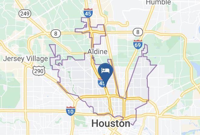 Harris - Palace Inn I 45 & Crosstimbers Maps