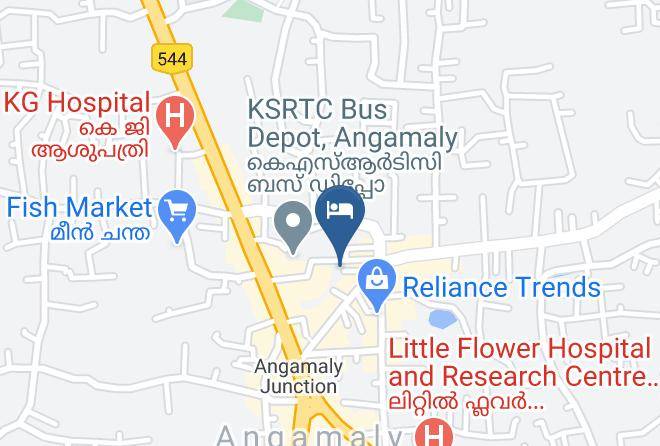 Alwaye - Palace Inn Kochin Maps