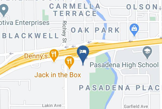 Harris - Palace Inn Pasadena Tx 225 & Richey St Maps