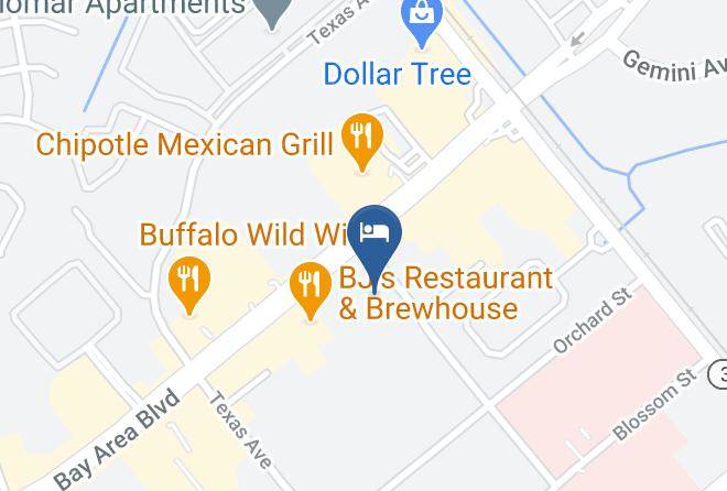 Harris - Palace Inn Webster I 45 & Bay Area Blvd Maps