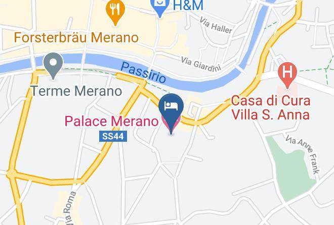 Bolzano - Palace Merano Maps