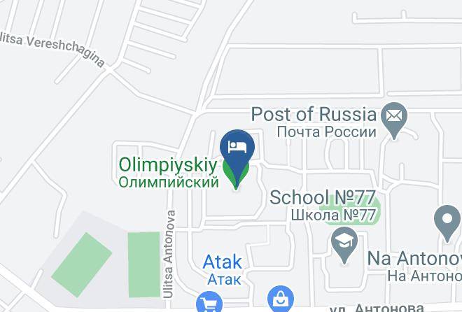 Penza - Palace Olympic Sports Hotel Maps