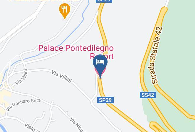 Brescia - Palace Pontedilegno Resort Maps