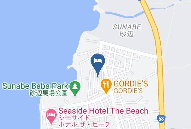Chatan Townnakagami District - Palace Resort Chatan Beach Side Abcd Maps