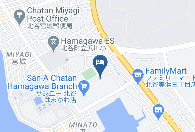 Chatan Townnakagami District - Palace Resort Maps