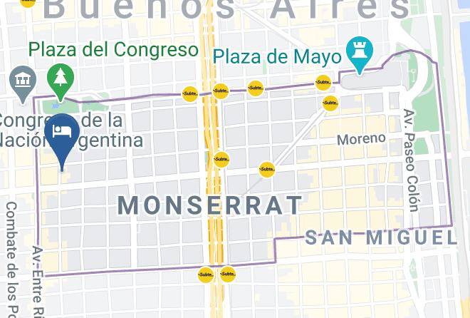 Autonomous City Of Buenos Aires - Palace Solis Maps
