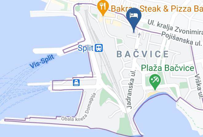 Split - Palace Spa Maps