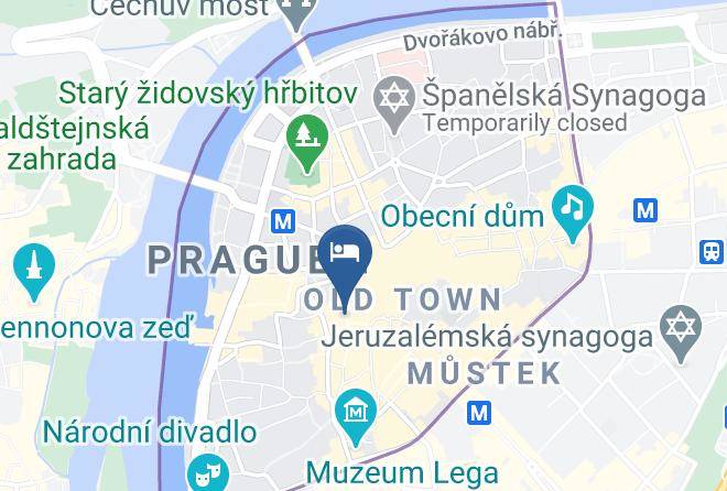 Prague - Palace U Kocku Maps