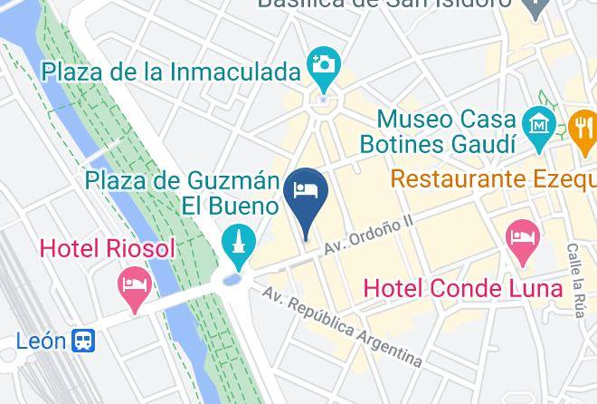 Leon - Palacete Colonial Maps