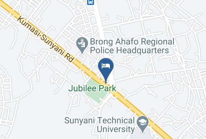 Sunyani - Palaceway Hotel Maps