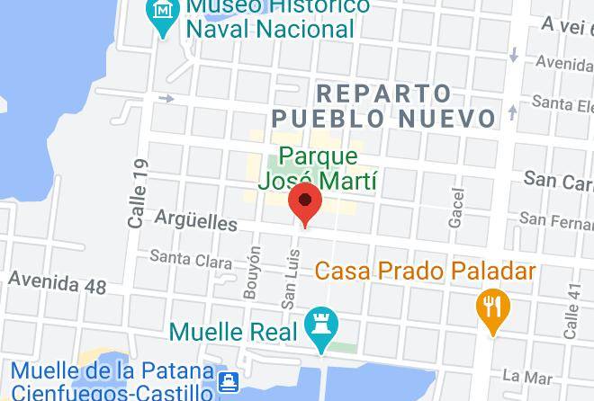 Cienfuegos - Palacio Baron & Balbin Cienfuegos Maps