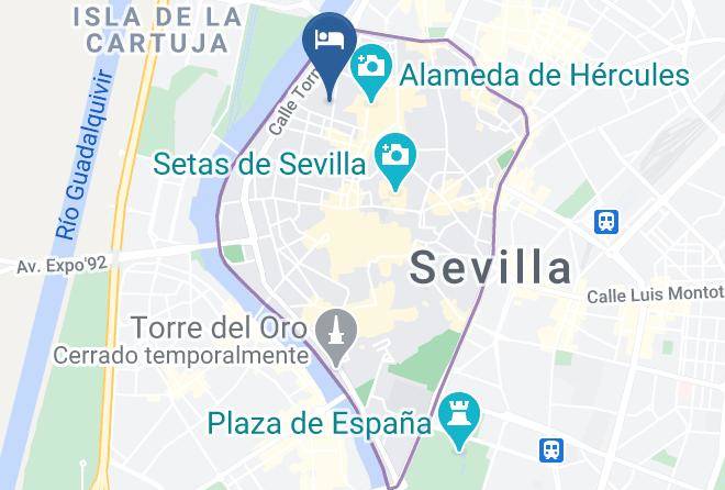 Seville - Palacio Bucarelli Maps