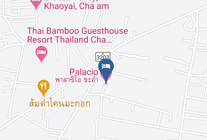 Amphoe Cha Am - Palacio Cha Am Maps