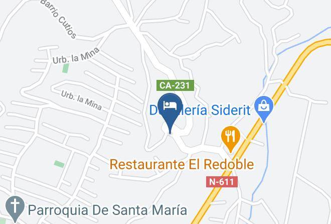 Gastro Hotel Palacio De Arce Map