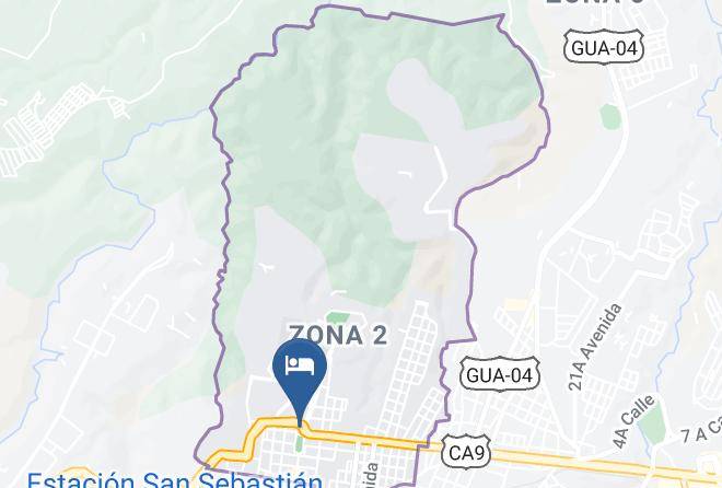 Guatemala - Palacio De Jocotenango Hotel Maps