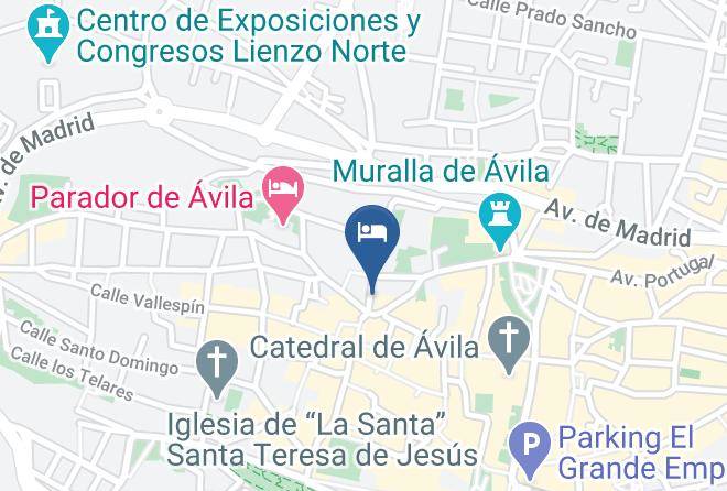Avila - Palacio De Monjaraz Hotel Maps